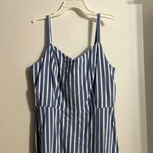Old Navy Striped Blue/White Dress